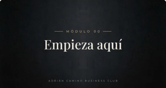 Módulo 00: Empieza aquí